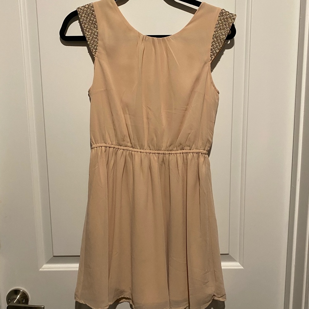 Nude dress
